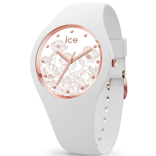 702ecfa3fcd52f51a2b2eacf3f2c79d7 ICE flower - Spring white שעון יד לאישה אייס Ice-watch, אחריות יבואן רשמי – תמונה 1