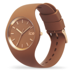 ⁦Ice glam brushed - Sepia - Medium שעון יד לאישה אייס Ice-watch, אחריות יבואן רשמי⁩ – תמונה ⁦2⁩