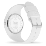 ⁦Ice glam bruhed - Marine silver - Medium שעון יד לאישה אייס Ice-watch, אחריות יבואן רשמי⁩ – תמונה ⁦4⁩