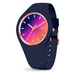 Ice sunset - Night pink - Small שעון יד לאישה אייס Ice-watch, אחריות יבואן רשמי