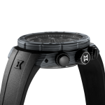 ⁦CO-1 CARBON CHRONOGRAPH AUTOMATIC שעון יד לגבר אדוקס Edox, אחריות יבואן רשמי⁩ – תמונה ⁦4⁩