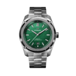 שעון FORMEX ESSENCE  לוח ירוק ורצועת מתכת