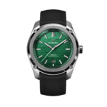 שעון FORMEX ESSENCE  לוח ירוק ורצועת גומי