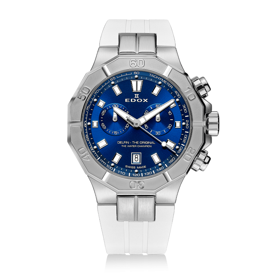 10113-3CAB-BUIN.png CHRONOGRAPH שעון יד לגבר אדוקס Edox, אחריות יבואן רשמי – תמונה 1