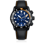 CO-1 CHRONOGRAPH שעון יד לגבר אדוקס Edox, אחריות יבואן רשמי