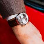 ⁦CHRONOGRAPHE AUTOMATIC שעון יד לגבר אדוקס Edox, אחריות יבואן רשמי⁩ – תמונה ⁦4⁩