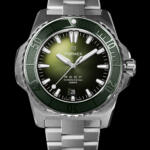 שעון FORMEX REEF 300M COSC  לוח ירוק ורצועת מתכת