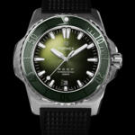 שעון FORMEX REEF 300M COSC  לוח ירוק ורצועת גומי