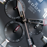⁦CHRONOGRAPH שעון יד לגבר אדוקס Edox, אחריות יבואן רשמי⁩ – תמונה ⁦3⁩