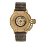 ⁦CLASSICO U-47 BRONZE 7797 שעון יד לגבר יובוט U-boat, אחריות יבואן רשמי⁩ – תמונה ⁦3⁩