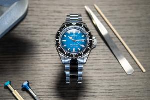 NEPTUNIAN AUTOMATIC שעון יד לגבר אדוקס Edox, אחריות יבואן רשמי