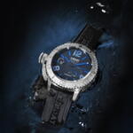 ⁦שעון SOMMERSO BLUE  9014 שעון יד לגבר יובוט U-boat, אחריות יבואן רשמי⁩ – תמונה ⁦4⁩