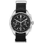 96A225 GENTS ARCHIVE LUNAR PILOT STRAP WATCH שעון יד לגבר בולובה Bulova, אחריות יבואן רשמי