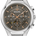 שעון בולובה BULOVA 96A298 GENTS CURV BRACELET WATCH שעון יד לגבר בולובה Bulova, אחריות יבואן רשמי