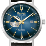 GENTS AEROJET AUTOMATIC 96B374 שעון יד לגבר בולובה Bulova, אחריות יבואן רשמי