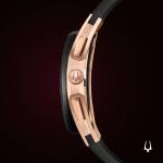 ⁦שעון בולובה BULOVA 98A185 GENTS CURV STRAP WATCH שעון יד לגבר בולובה Bulova, אחריות יבואן רשמי⁩ – תמונה ⁦3⁩