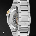 ⁦GENTS MAQUINA AUTOMATIC BRACELET WATCH 98A224 שעון יד לגבר בולובה Bulova, אחריות יבואן רשמי⁩ – תמונה ⁦5⁩