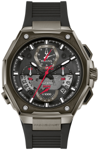 98B358 GENTS PRECISIONIST X SILICON WATCH שעון יד לגבר בולובה Bulova, אחריות יבואן רשמי
