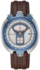 GENTS ARCHIVE PARKING METER STRAP WATCH 98B390 שעון יד לגבר בולובה Bulova, אחריות יבואן רשמי