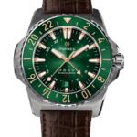 שעון FORMEX REEF GMT 300M COSC  לוח ירוק ורצועת גומי או עור