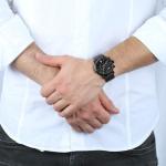 ⁦R8873618013 שעון יד לגבר מזראטי Maserati, אחריות יבואן רשמי⁩ – תמונה ⁦4⁩