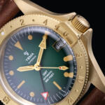 ⁦SUPERMAN HERITAGE GMT BRONZE שעון יד לגבר לי ימה Yema, אחריות יבואן רשמי⁩ – תמונה ⁦4⁩