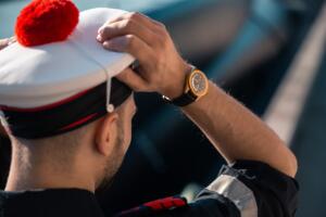 ⁦NAVYGRAF BRONZE FSM YNAVZ22FSM-AAS שעון יד לגבר לי ימה Yema, אחריות יבואן רשמי⁩ – תמונה ⁦2⁩