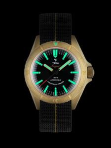 NAVYGRAF BRONZE FSM YNAVZ22FSM-AAS שעון יד לגבר לי ימה Yema, אחריות יבואן רשמי