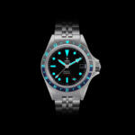 SUPERMAN 500 GMT עמיד במים 500 מטר שעון יד לגבר לי ימה Yema, אחריות יבואן רשמי