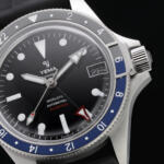 ⁦SUPERMAN 500 GMT עמיד במים 500 מטר שעון יד לגבר לי ימה Yema, אחריות יבואן רשמי⁩ – תמונה ⁦3⁩