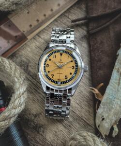 ⁦URBAN FIELD YFLD23-40-UU64S שעון יד לגבר לי ימה Yema, אחריות יבואן רשמי⁩ – תמונה ⁦3⁩