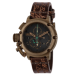 CHIMERA SAPPHIRE GREEN CHRONO BRONZE 8526 שעון יד לגבר יובוט U-boat, אחריות יבואן רשמי
