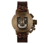 ⁦CHIMERA SAPPHIRE GREEN CHRONO BRONZE 8526 שעון יד לגבר יובוט U-boat, אחריות יבואן רשמי⁩ – תמונה ⁦3⁩