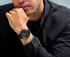 ⁦AFTERBURN-CHRONO SMWGC0000330 שעון יד לגבר סוויס מיליטרי Swiss military, אחריות יבואן רשמי⁩ – תמונה ⁦5⁩