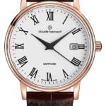 53009 37R BR שעון יד לגבר קלוד ברנרד Claude bernard, אחריות יבואן רשמי