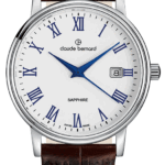 53009 3 ARBUN שעון יד לגבר קלוד ברנרד Claude bernard, אחריות יבואן רשמי