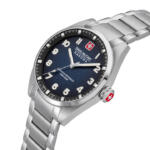 ⁦GREYHOUND – SMWGG0001504 שעון יד לגבר סוויס מיליטרי Swiss military, אחריות יבואן רשמי⁩ – תמונה ⁦2⁩