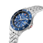 ⁦SMWGH0004401 שעון יד לגבר סוויס מיליטרי Swiss military, אחריות יבואן רשמי⁩ – תמונה ⁦3⁩