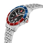 ⁦SMWGH2100604 שעון יד לגבר סוויס מיליטרי Swiss military, אחריות יבואן רשמי⁩ – תמונה ⁦3⁩