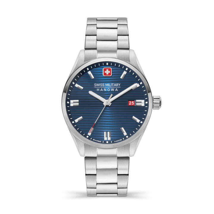 SMWGH2200102_Front SMWGH2200102 שעון יד לגבר סוויס מיליטרי Swiss military, אחריות יבואן רשמי – תמונה 1