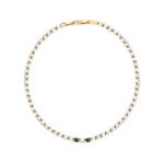 שרשרת לאישה עם קריסטלים קרל לגרפלד Karl Lagerfeld KLAYC04 אחריות יבואן רשמי