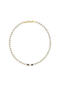 שרשרת לאישה עם קריסטלים קרל לגרפלד Karl Lagerfeld KLAYC04 אחריות יבואן רשמי