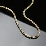 ⁦שרשרת לאישה עם קריסטלים קרל לגרפלד Karl Lagerfeld KLAYC04 אחריות יבואן רשמי⁩ – תמונה ⁦6⁩