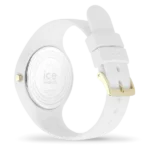 ⁦Ice glam - White gold - Numbers - Small - 3H שעון יד לאישה אייס Ice-watch, אחריות יבואן רשמי⁩ – תמונה ⁦4⁩