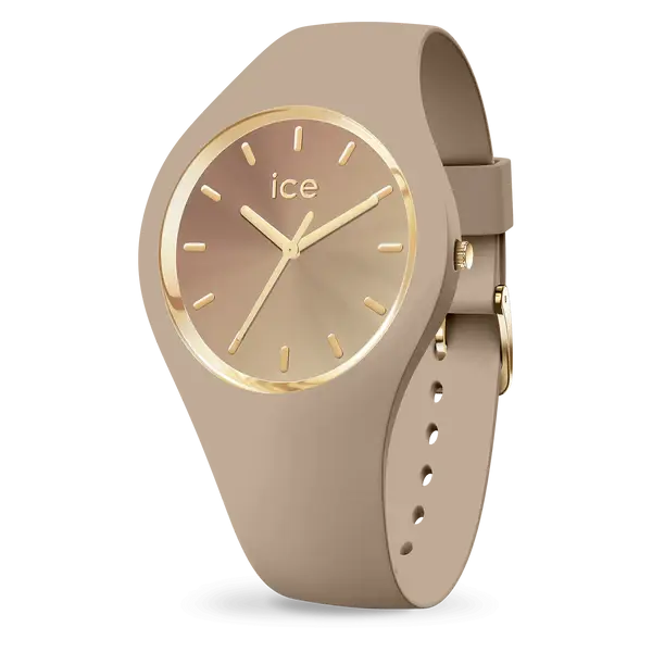 024984-ice-sunset-warm-taupe-m-01 Ice sunset - Warm taupe - M40 - 3H שעון יד לאישה אייס Ice-watch, אחריות יבואן רשמי – תמונה 1