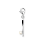 ⁦Thomas Sabo תליון צ'ארם מחבט טניס מכסף עם פנינה 2173-158-21⁩ – תמונה ⁦2⁩