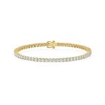 Bracelets B-L-R-4.70-14K-YG-JB50134 צמיד טניס יהלומים