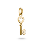 Thomas Sabo  CC1241-414-14 תליון צ'ארם מפתח אהבה  מצופה זהב