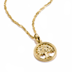 ⁦Thomas Sabo CC1262-414-14 תליון צ'ארם עץ האהבה עם אבנים מצופה זהב⁩ – תמונה ⁦2⁩