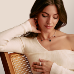 ⁦Thomas Sabo CC1286-643-11 תליון צ'ארם לב וינטג' שחור מכסף⁩ – תמונה ⁦4⁩